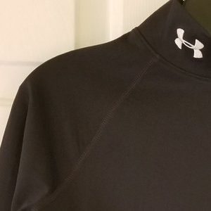 UA Black ColdGear Infrared fitted long sleeve top
